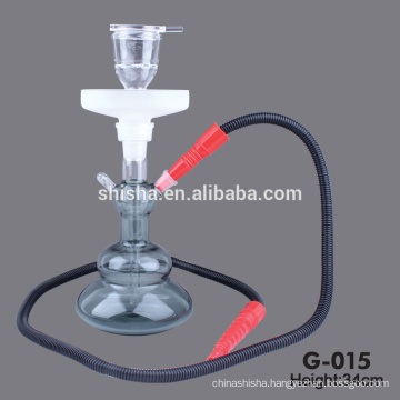 China clear all glass hookah